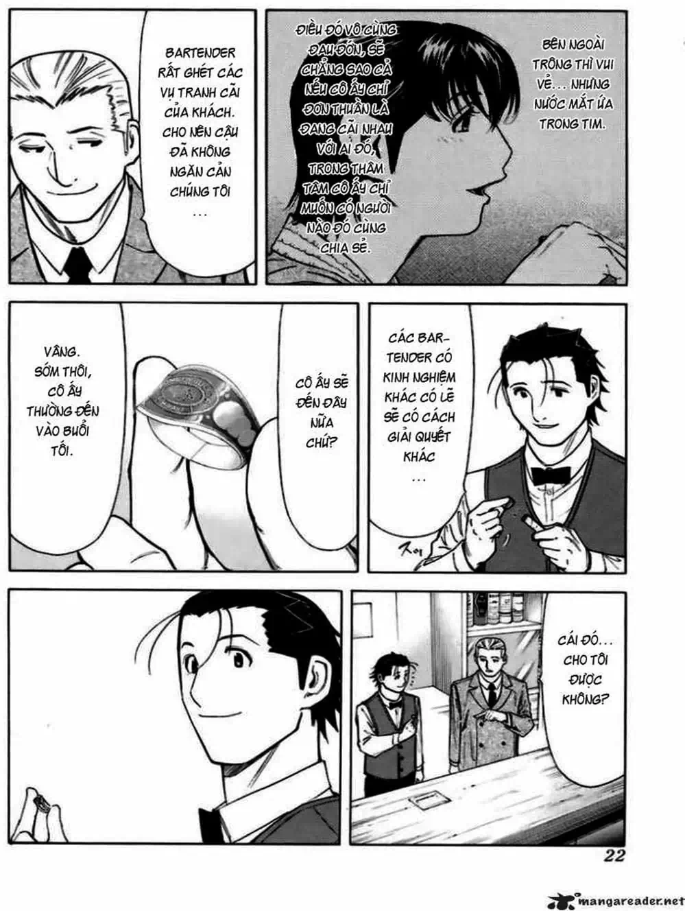 Truyện Tranh Bartender - Người Pha Chế Rượu trang 3