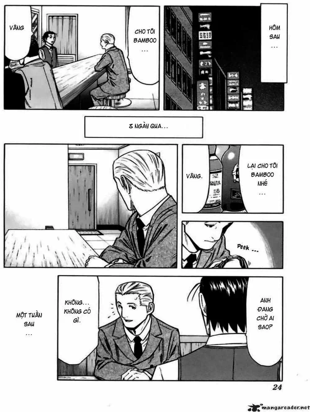 Truyện Tranh Bartender - Người Pha Chế Rượu trang 3