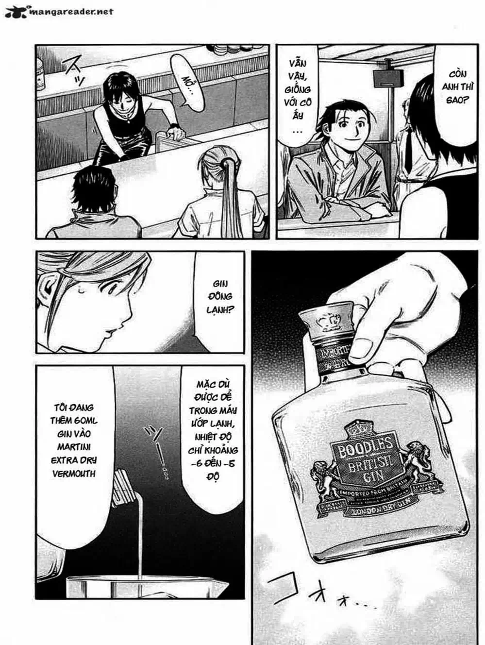 Truyện Tranh Bartender - Người Pha Chế Rượu trang 3