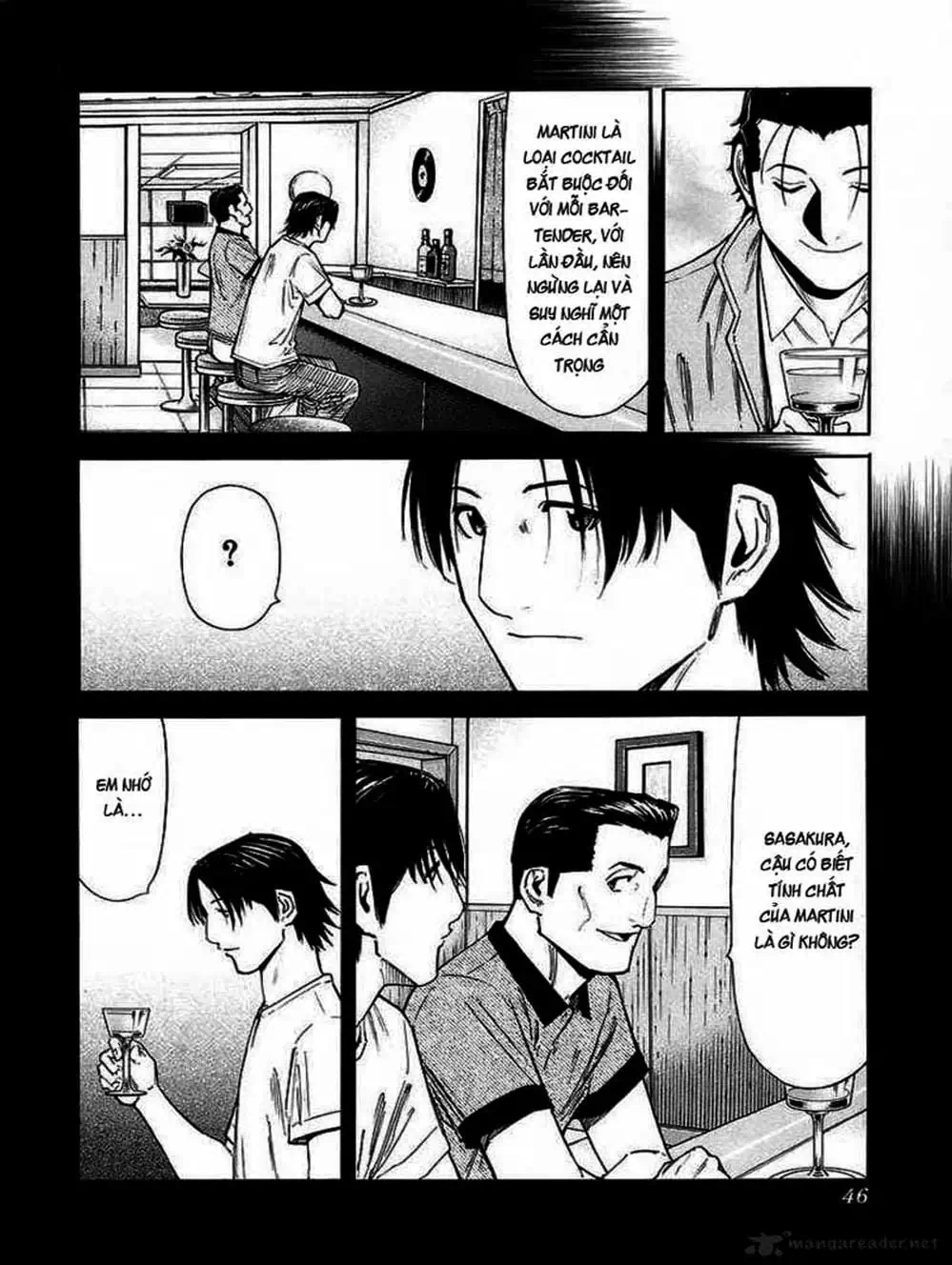 Truyện Tranh Bartender - Người Pha Chế Rượu trang 3