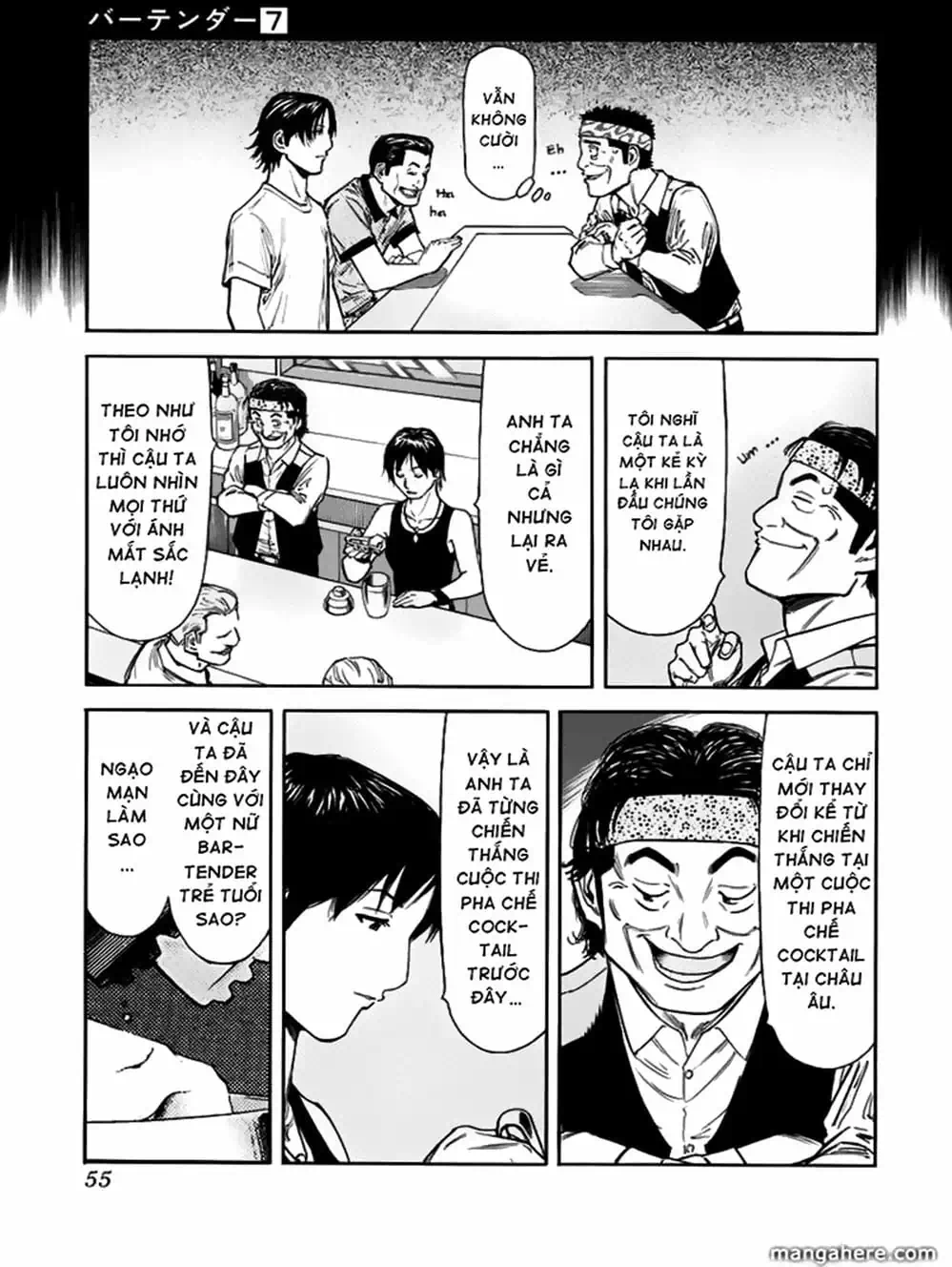 Truyện Tranh Bartender - Người Pha Chế Rượu trang 3