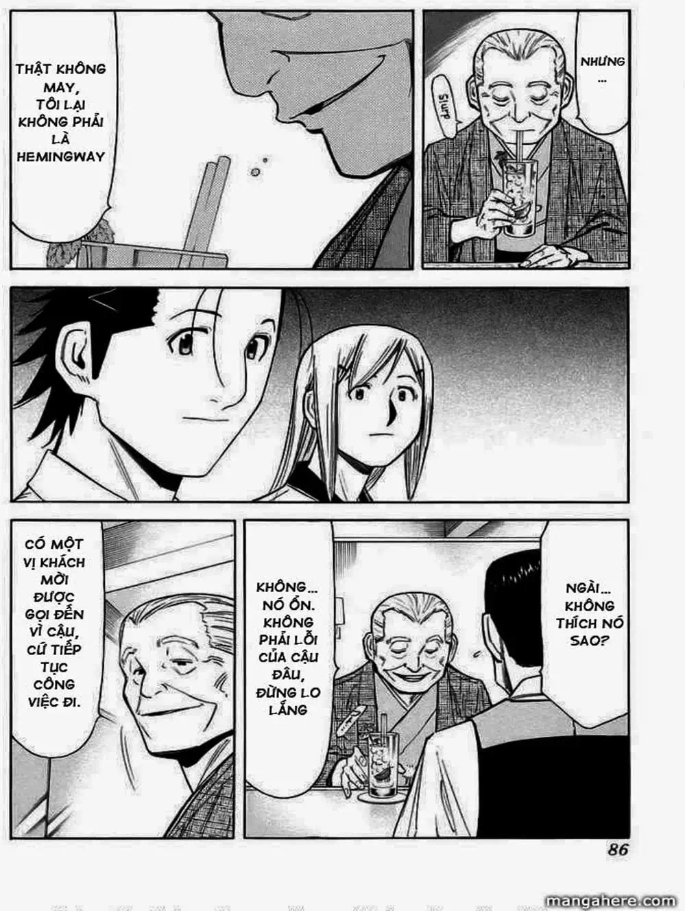 Truyện Tranh Bartender - Người Pha Chế Rượu trang 3