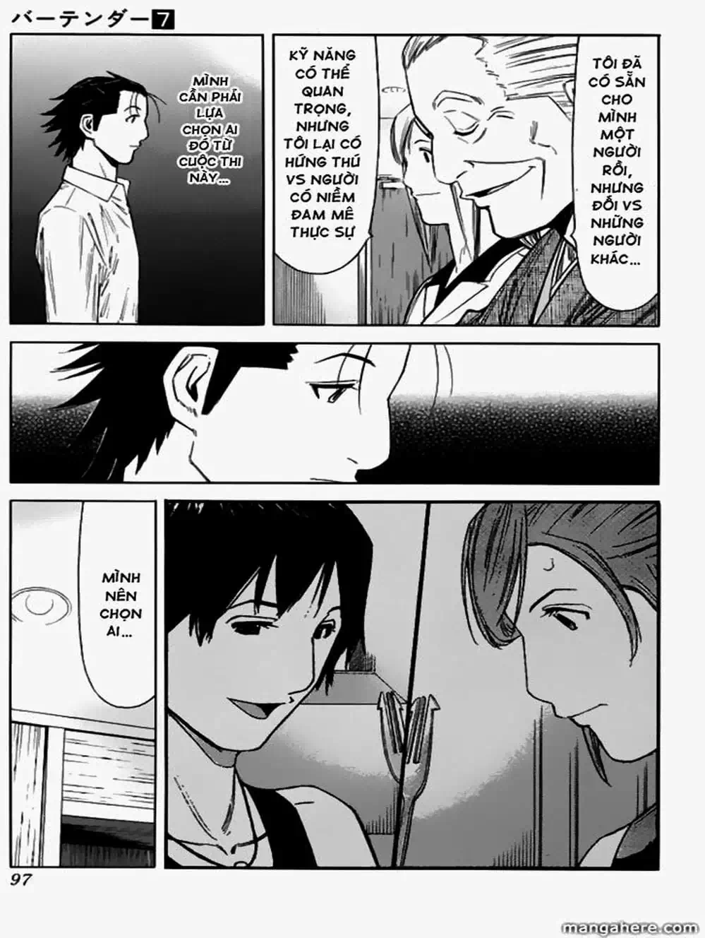 Truyện Tranh Bartender - Người Pha Chế Rượu trang 3