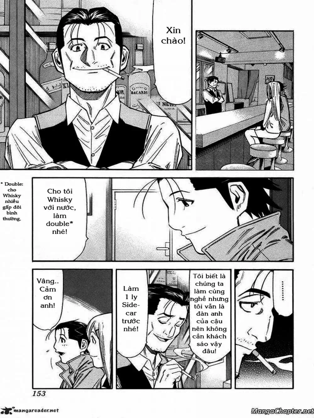 Truyện Tranh Bartender - Người Pha Chế Rượu trang 3