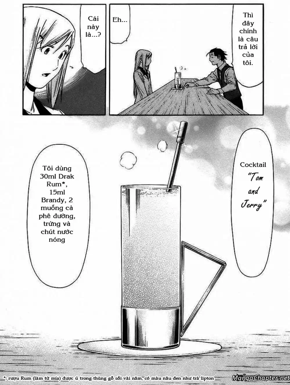 Truyện Tranh Bartender - Người Pha Chế Rượu trang 3