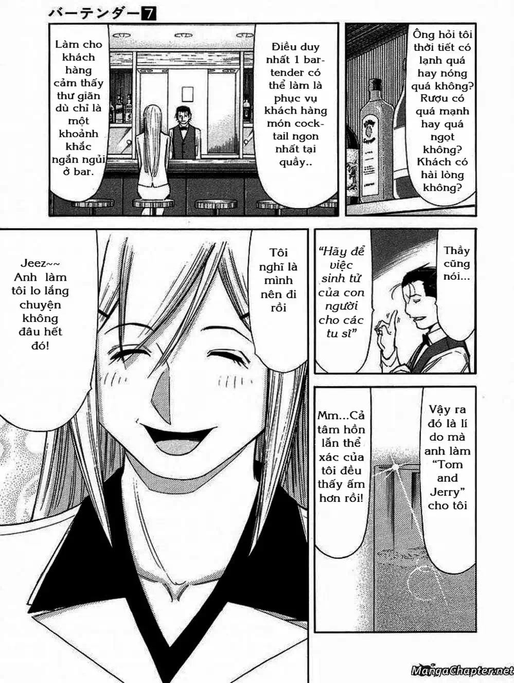 Truyện Tranh Bartender - Người Pha Chế Rượu trang 3