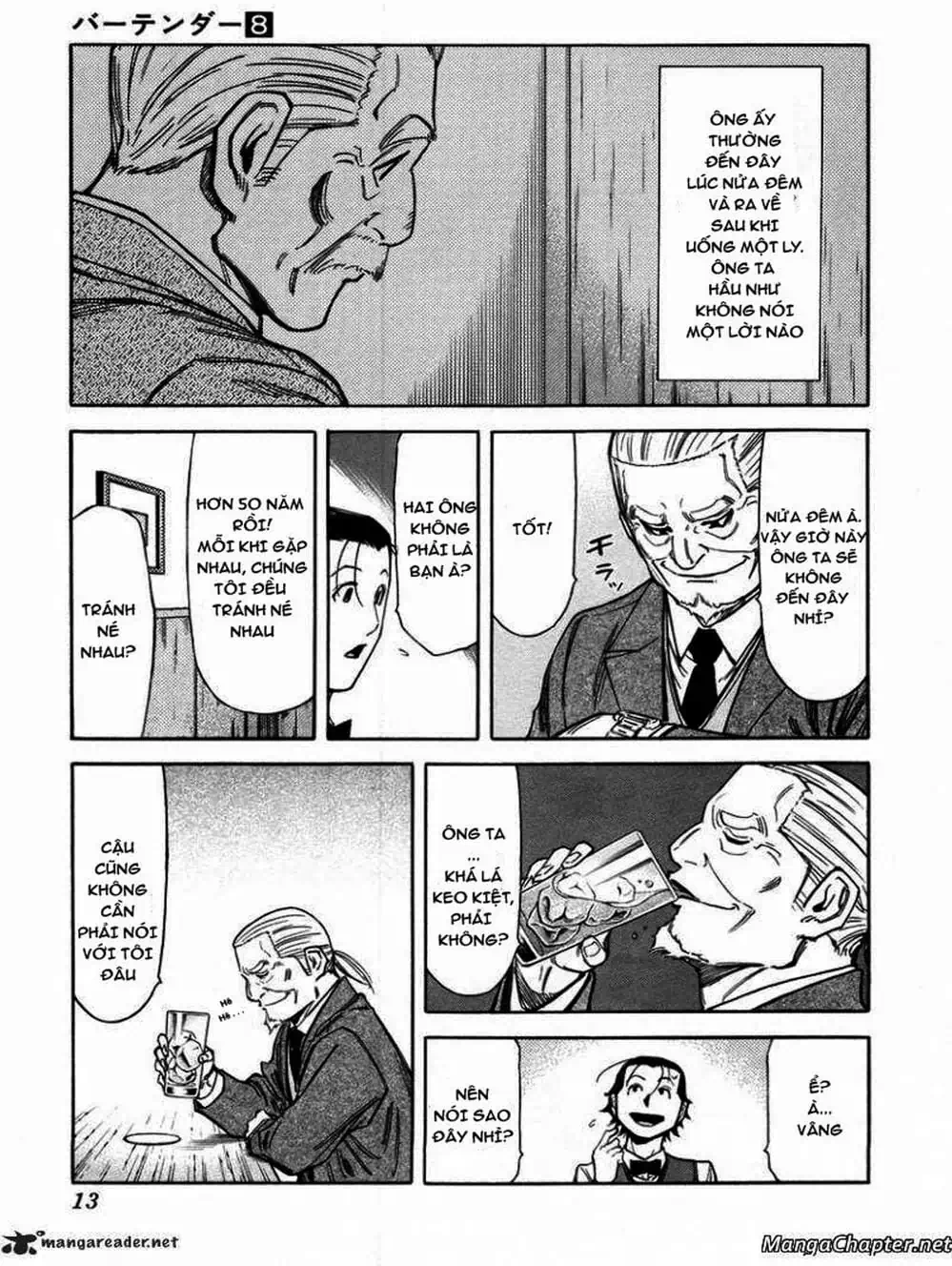 Truyện Tranh Bartender - Người Pha Chế Rượu trang 3