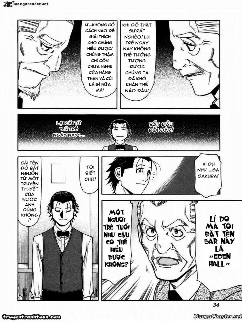 Truyện Tranh Bartender - Người Pha Chế Rượu trang 3