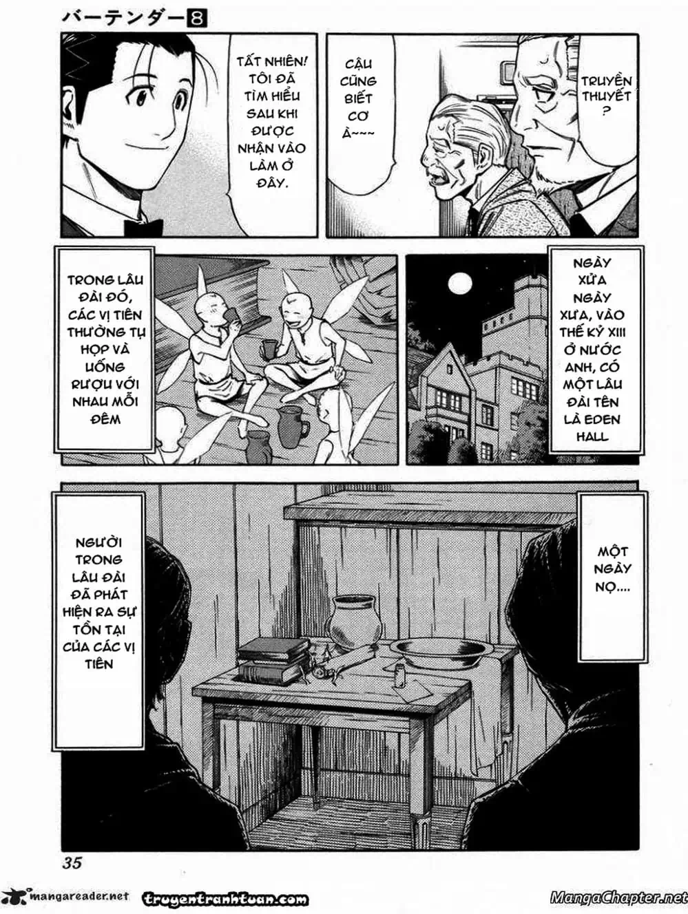 Truyện Tranh Bartender - Người Pha Chế Rượu trang 3