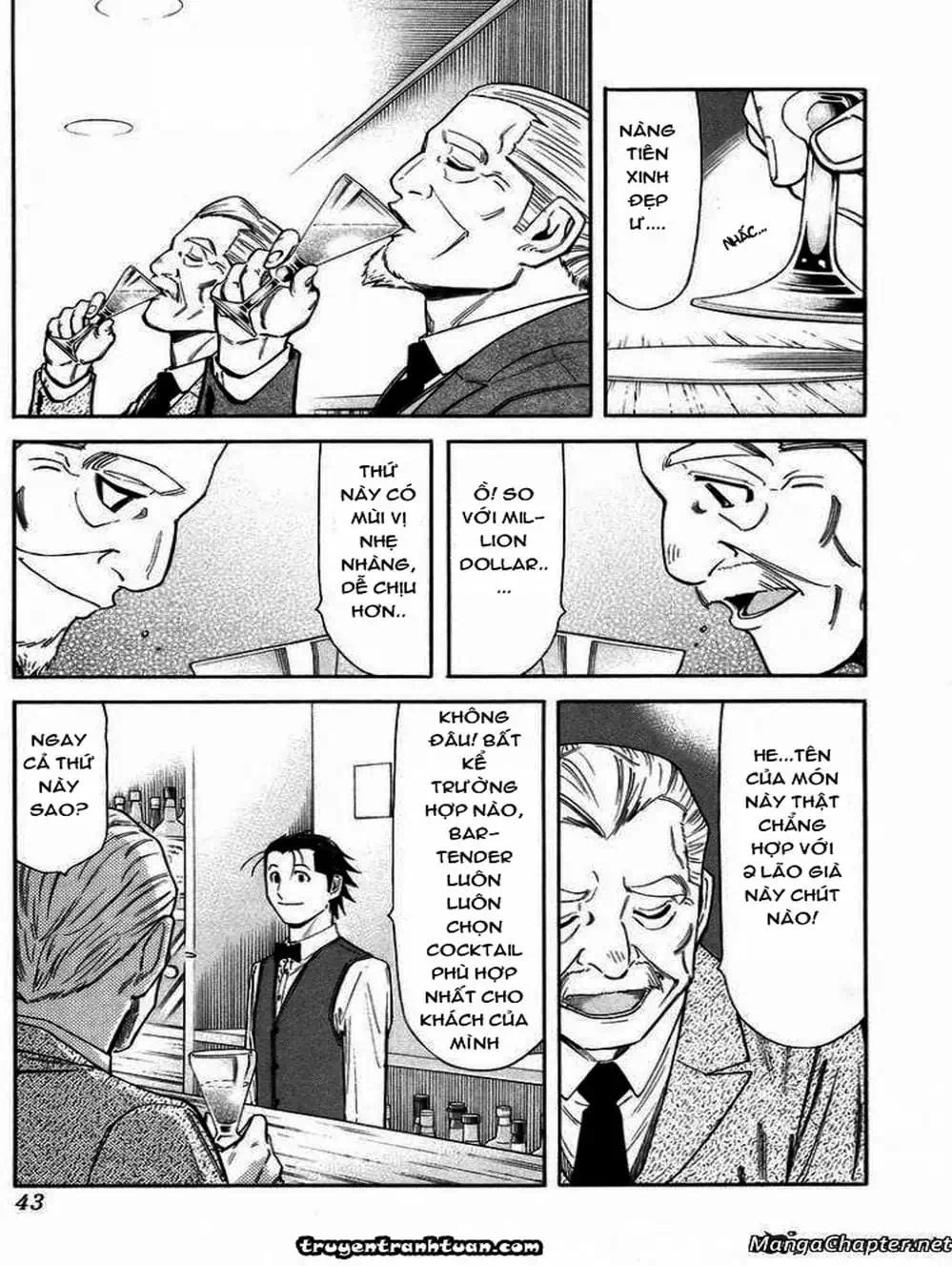 Truyện Tranh Bartender - Người Pha Chế Rượu trang 3
