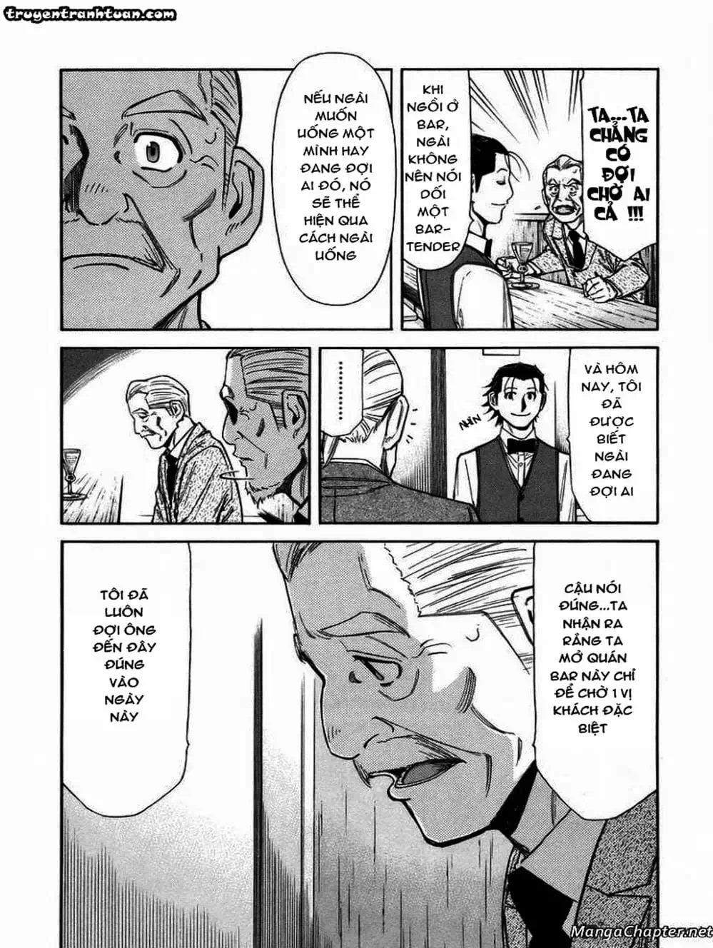 Truyện Tranh Bartender - Người Pha Chế Rượu trang 3