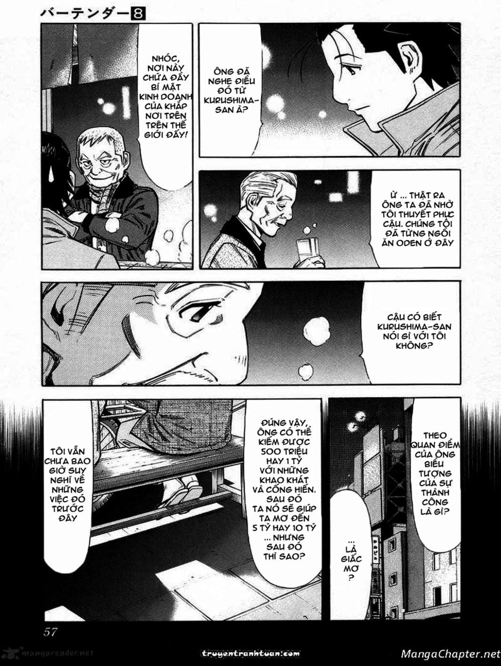 Truyện Tranh Bartender - Người Pha Chế Rượu trang 3