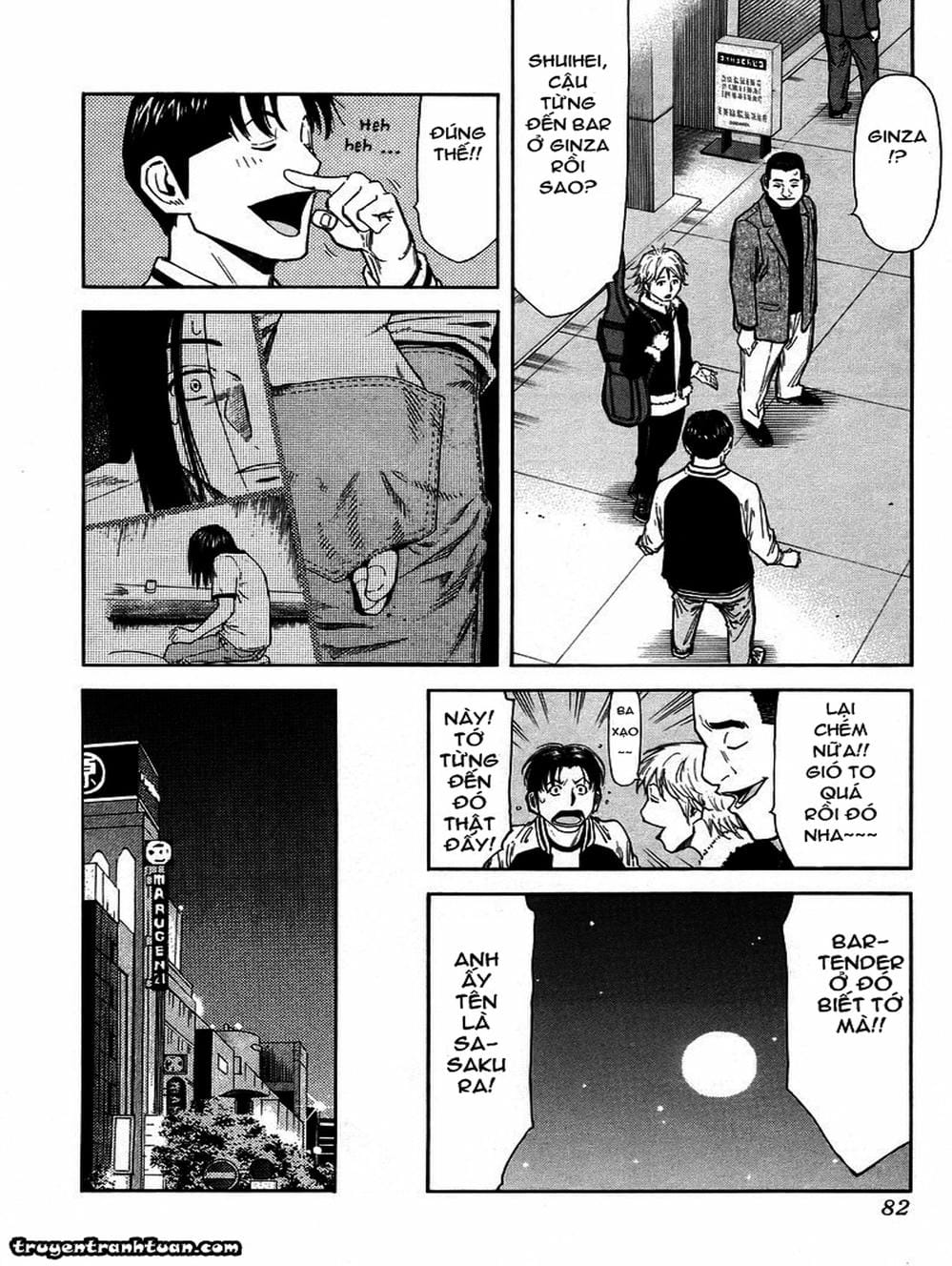 Truyện Tranh Bartender - Người Pha Chế Rượu trang 3