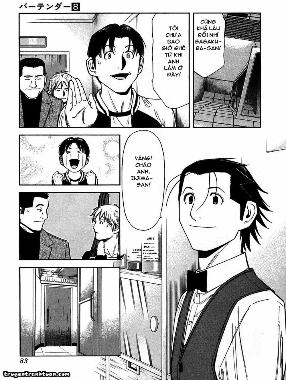 Truyện Tranh Bartender - Người Pha Chế Rượu trang 3