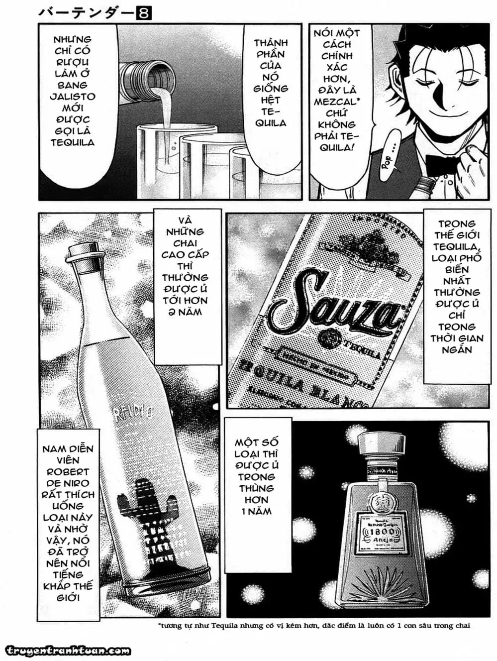 Truyện Tranh Bartender - Người Pha Chế Rượu trang 3