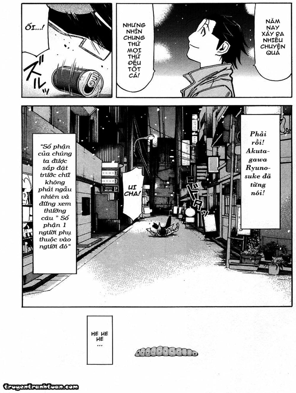 Truyện Tranh Bartender - Người Pha Chế Rượu trang 3