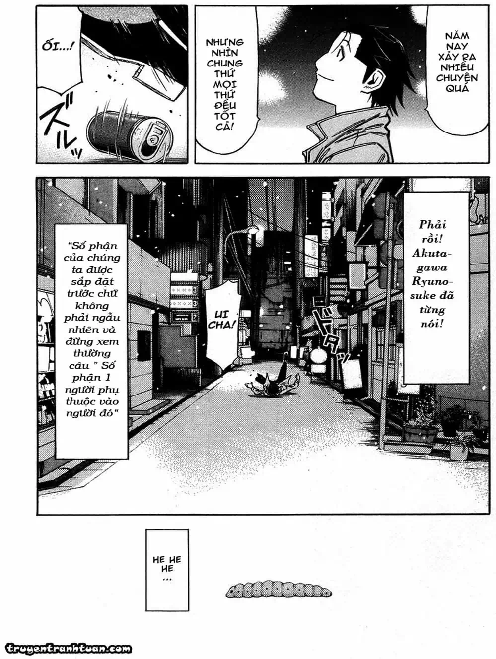 Truyện Tranh Bartender - Người Pha Chế Rượu trang 3