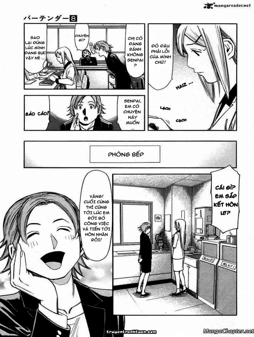 Truyện Tranh Bartender - Người Pha Chế Rượu trang 3