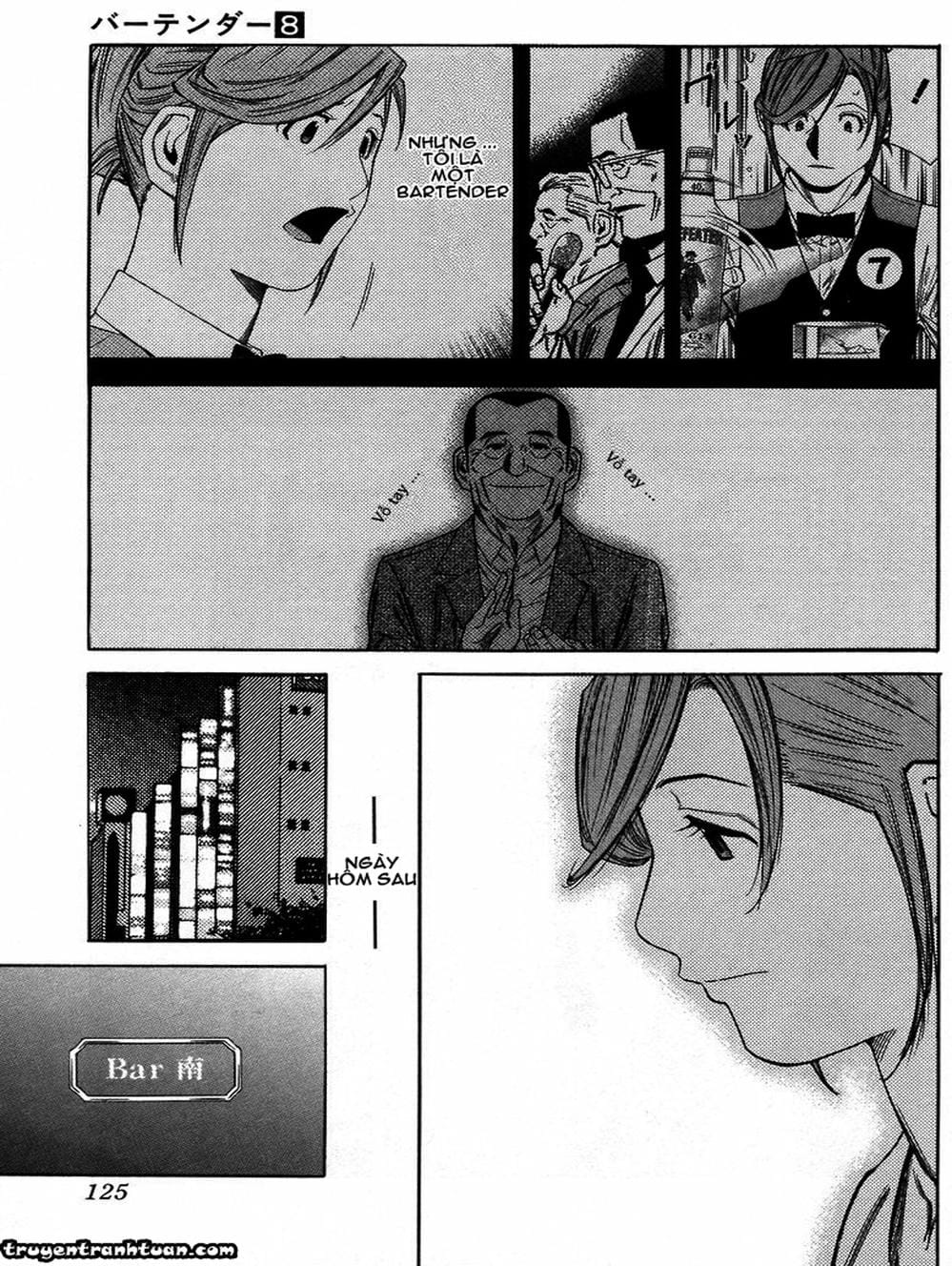 Truyện Tranh Bartender - Người Pha Chế Rượu trang 3