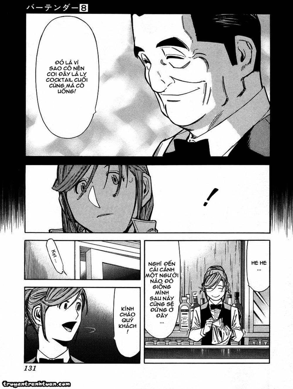 Truyện Tranh Bartender - Người Pha Chế Rượu trang 3