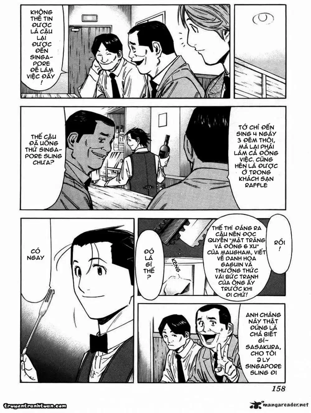 Truyện Tranh Bartender - Người Pha Chế Rượu trang 3