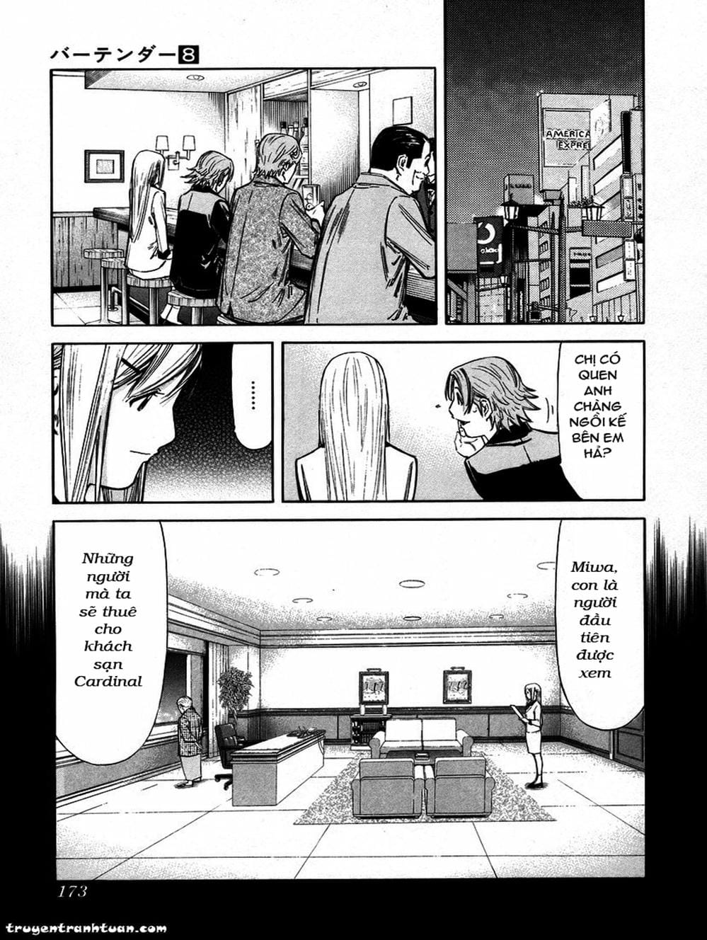Truyện Tranh Bartender - Người Pha Chế Rượu trang 3