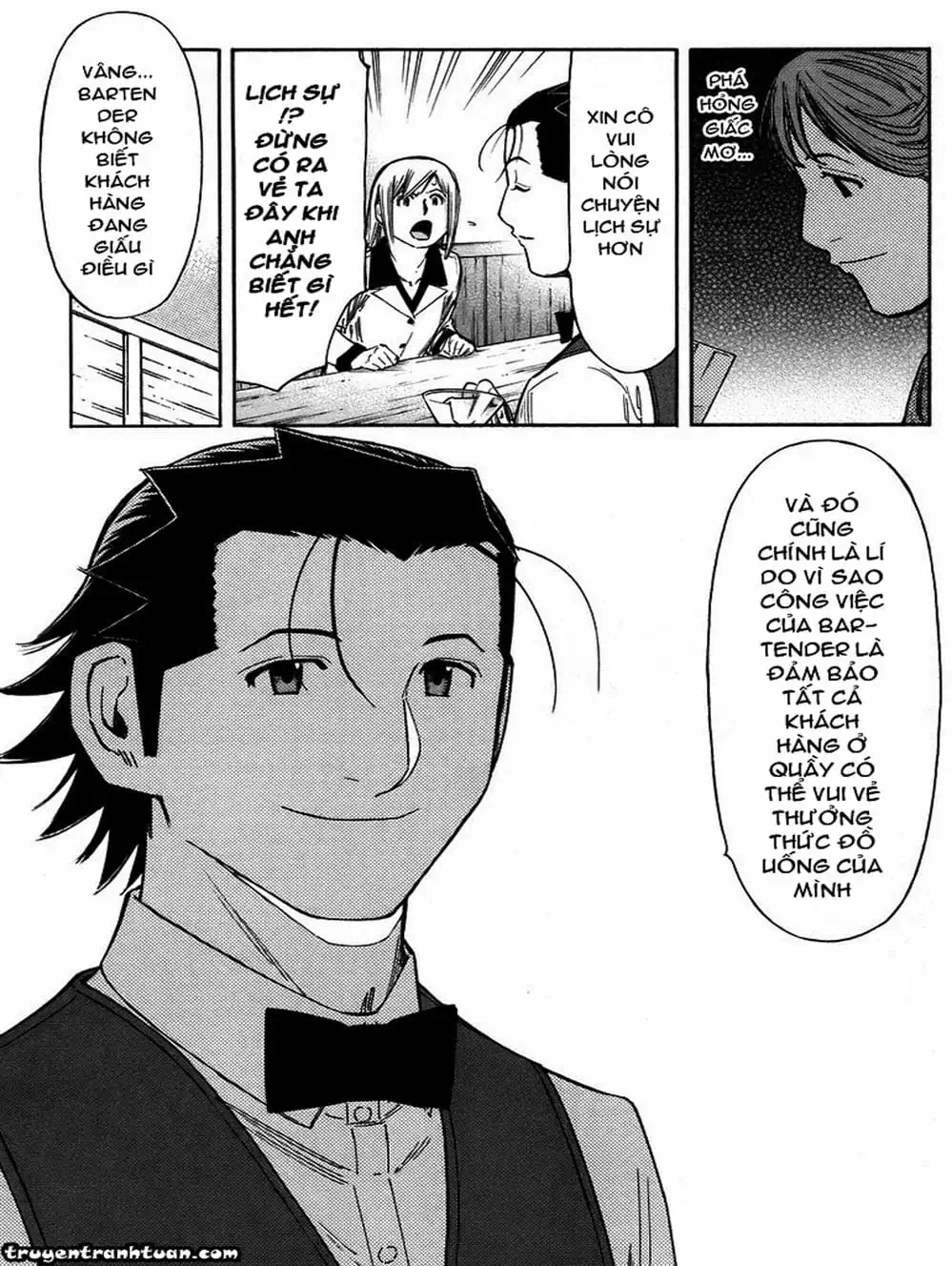 Truyện Tranh Bartender - Người Pha Chế Rượu trang 3