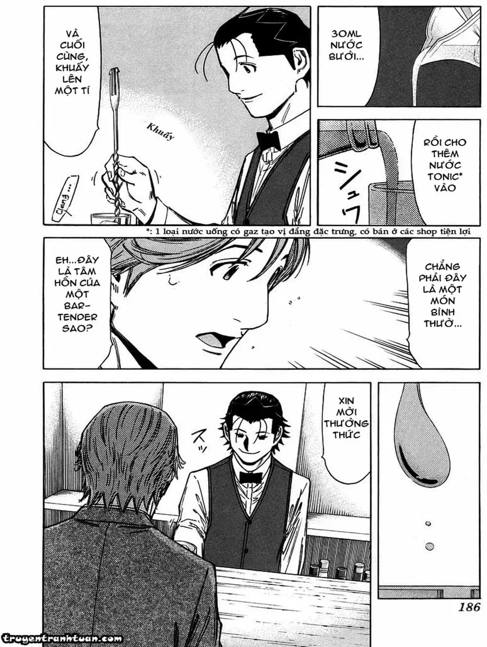 Truyện Tranh Bartender - Người Pha Chế Rượu trang 3