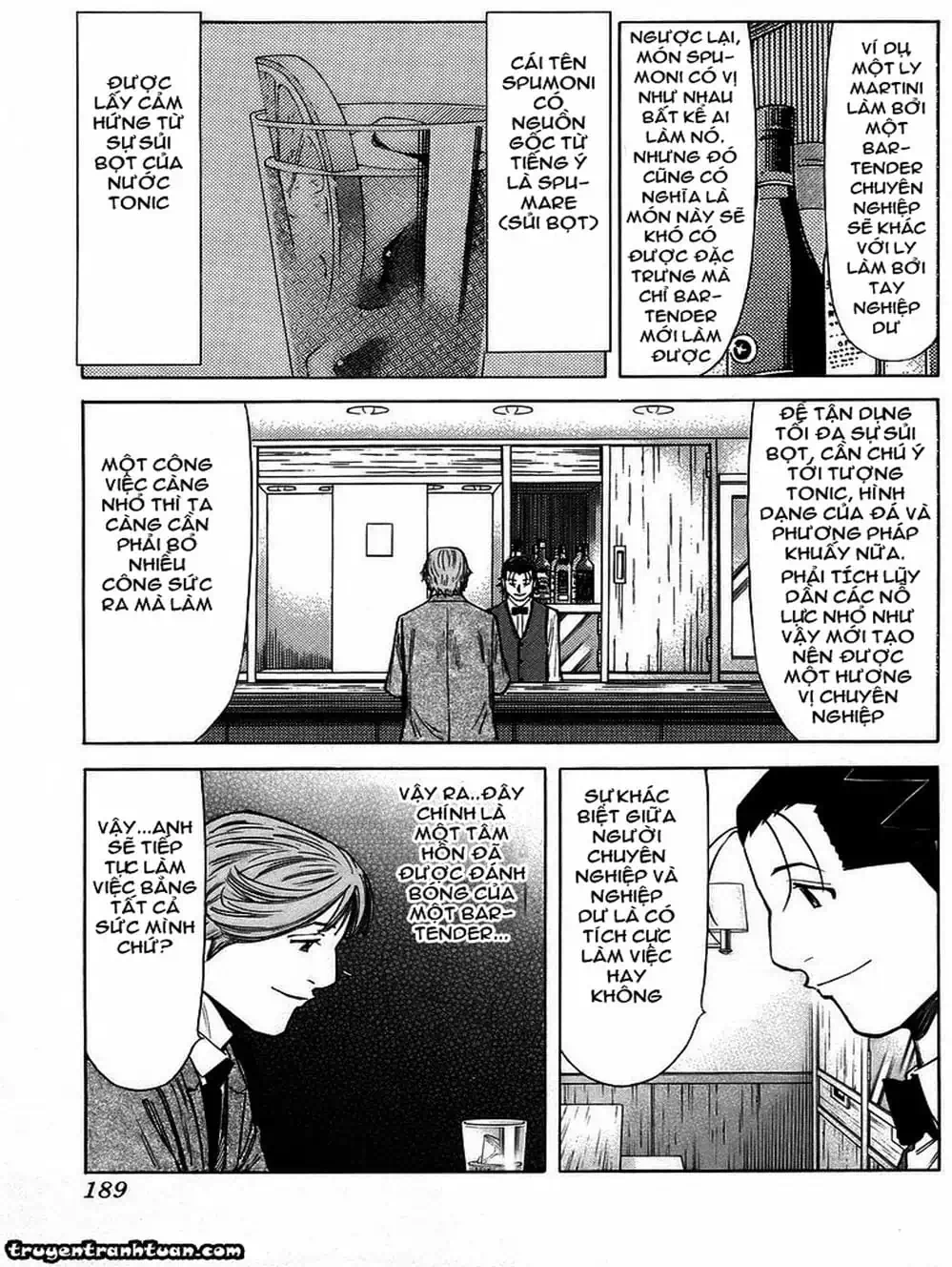 Truyện Tranh Bartender - Người Pha Chế Rượu trang 3