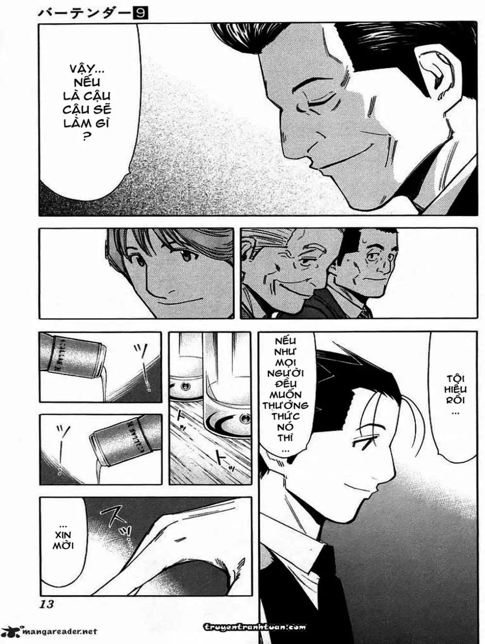 Truyện Tranh Bartender - Người Pha Chế Rượu trang 3