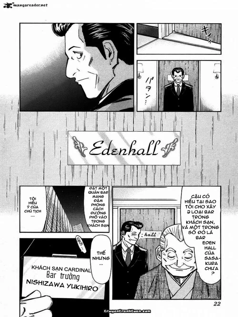 Truyện Tranh Bartender - Người Pha Chế Rượu trang 3