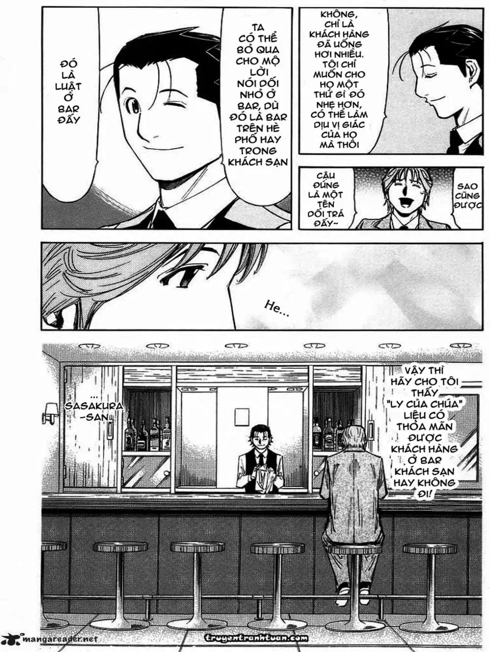 Truyện Tranh Bartender - Người Pha Chế Rượu trang 3