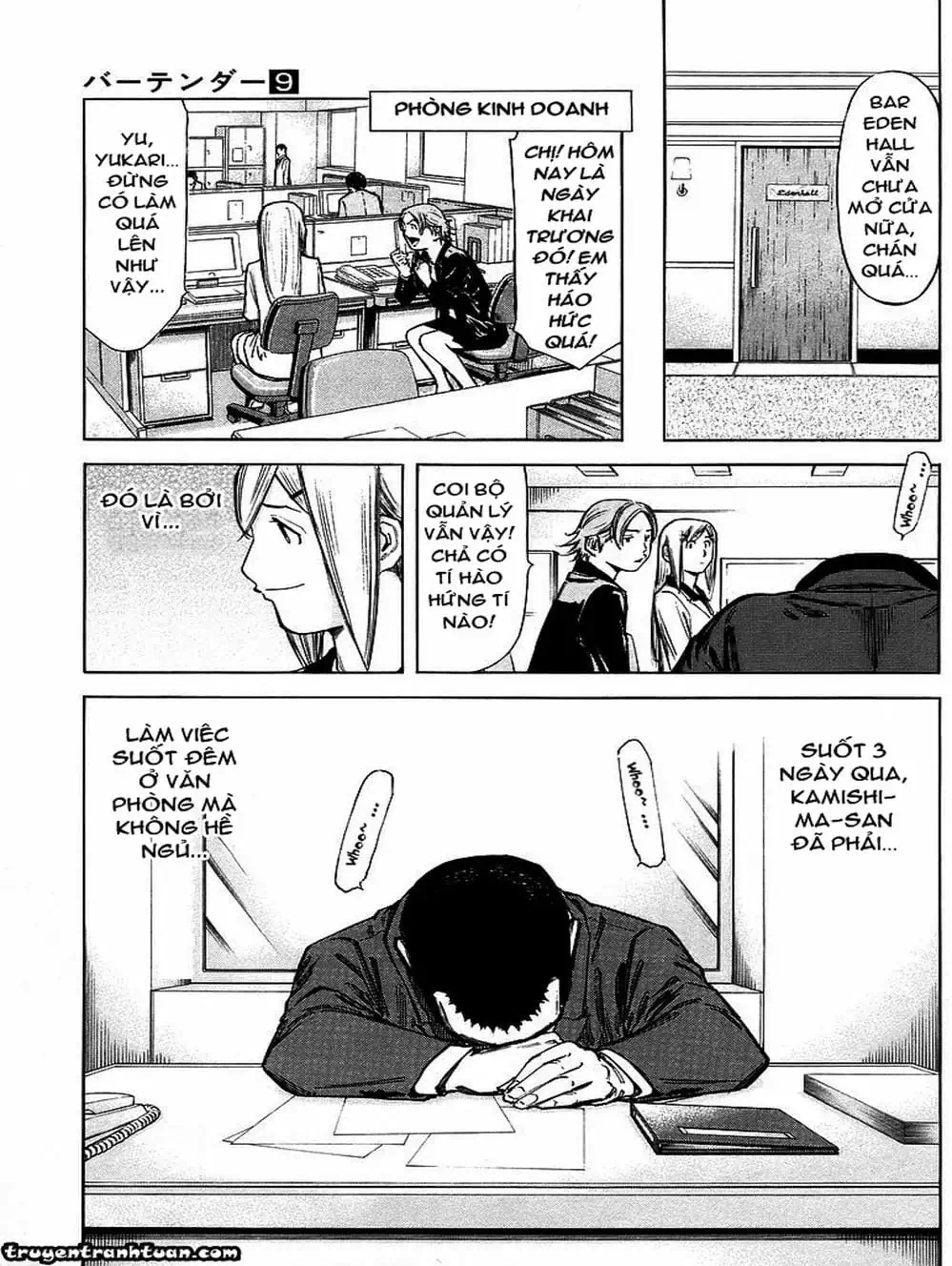 Truyện Tranh Bartender - Người Pha Chế Rượu trang 3