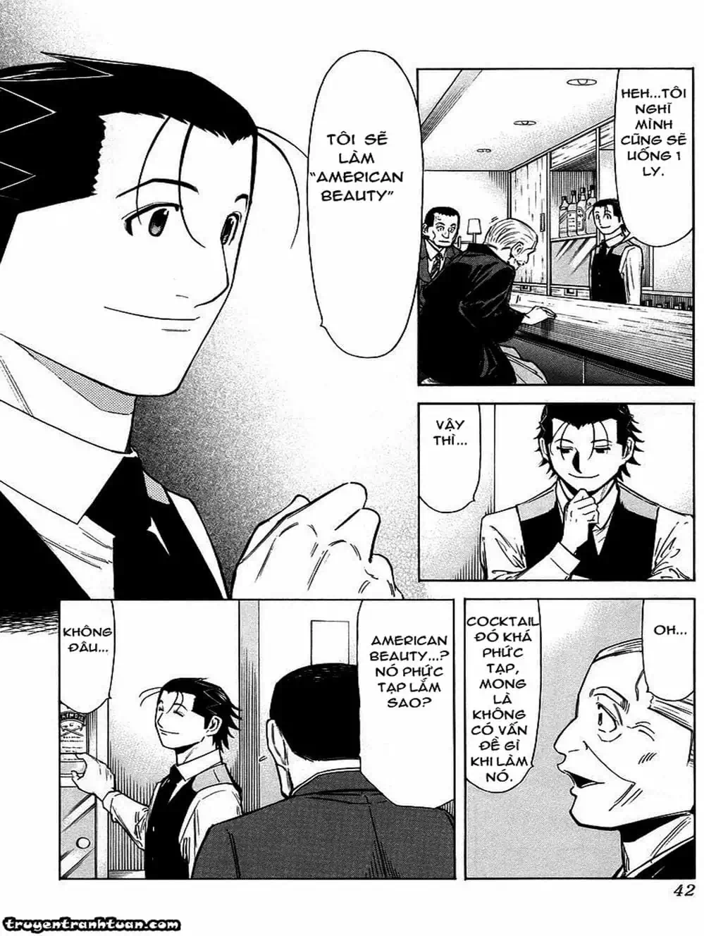 Truyện Tranh Bartender - Người Pha Chế Rượu trang 3