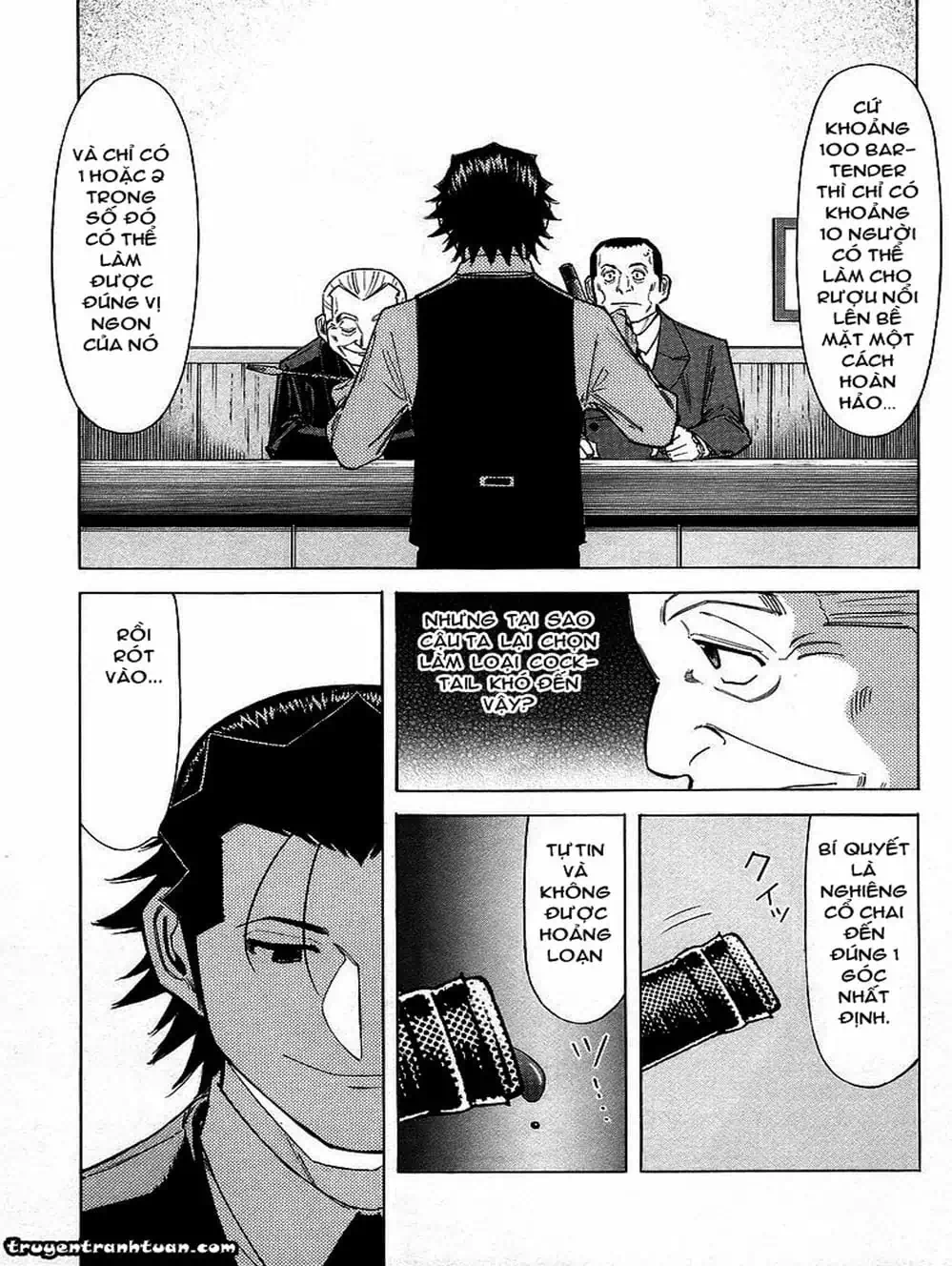 Truyện Tranh Bartender - Người Pha Chế Rượu trang 3