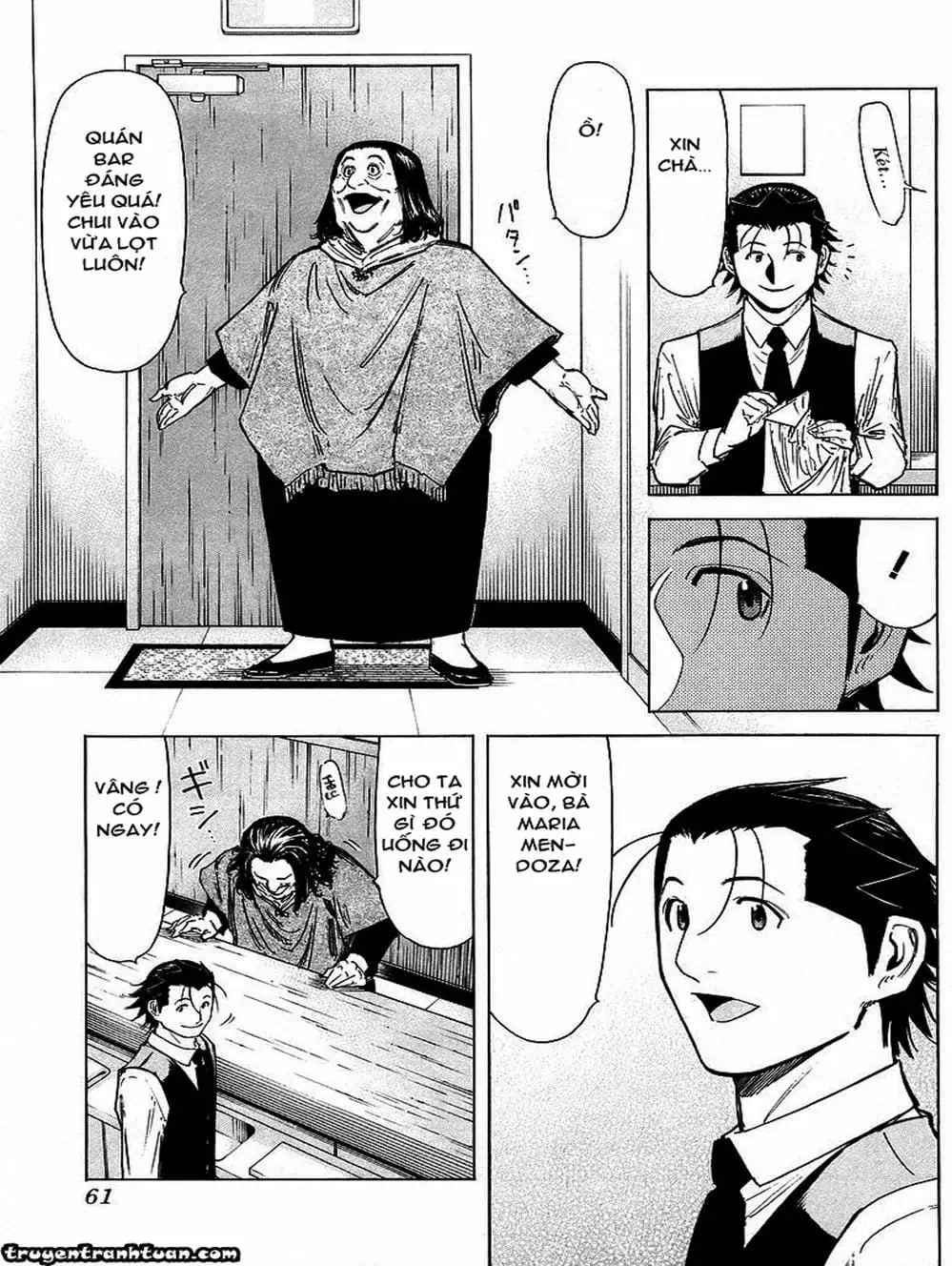 Truyện Tranh Bartender - Người Pha Chế Rượu trang 3