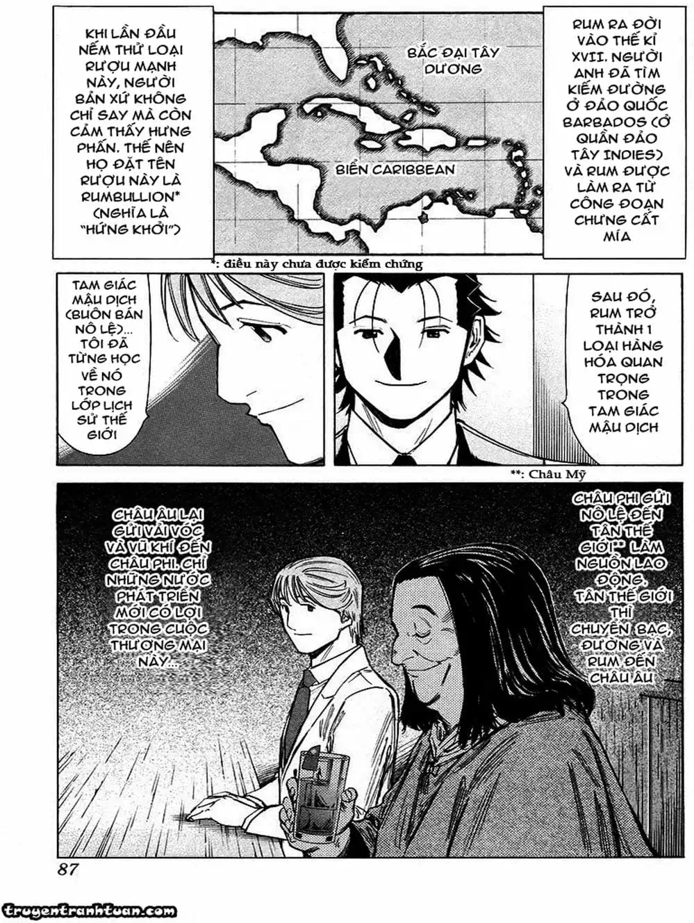 Truyện Tranh Bartender - Người Pha Chế Rượu trang 3