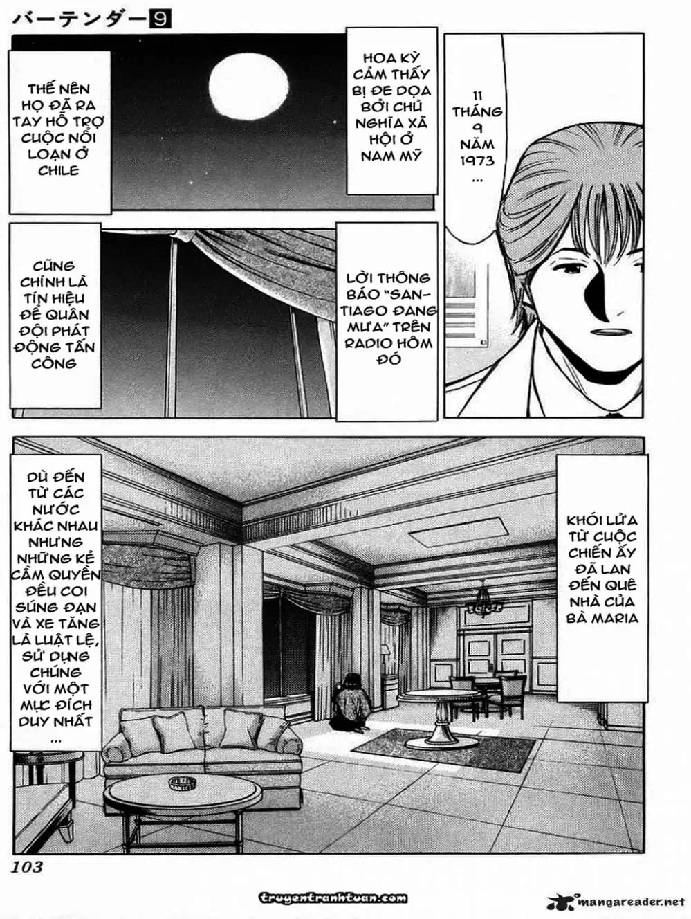 Truyện Tranh Bartender - Người Pha Chế Rượu trang 3