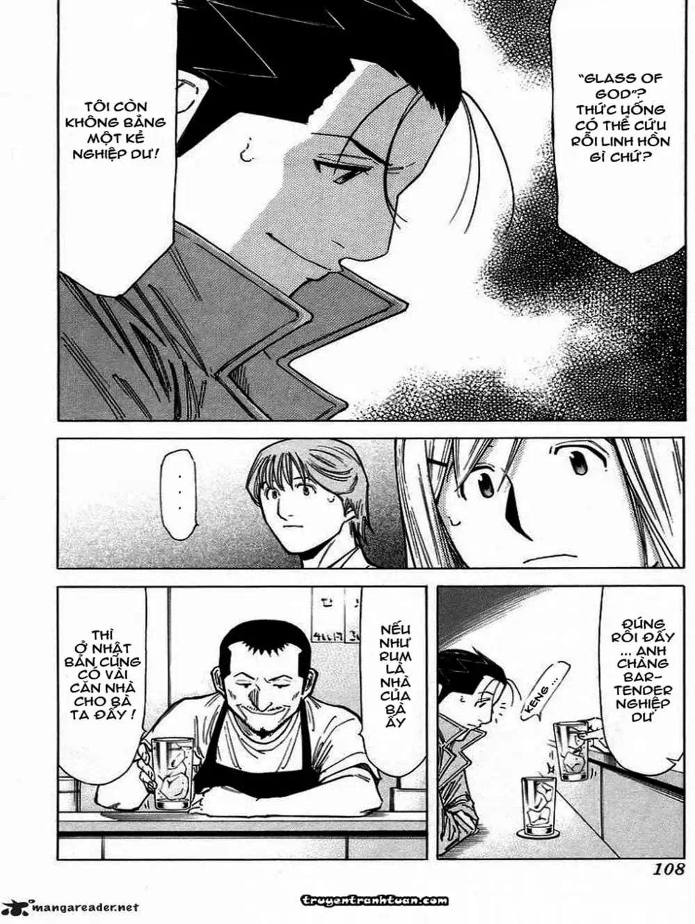 Truyện Tranh Bartender - Người Pha Chế Rượu trang 3