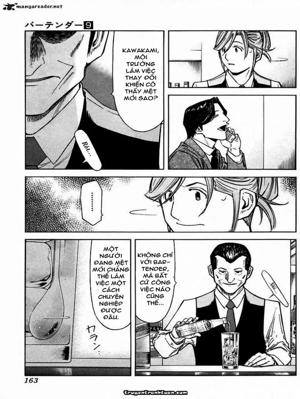 Truyện Tranh Bartender - Người Pha Chế Rượu trang 3