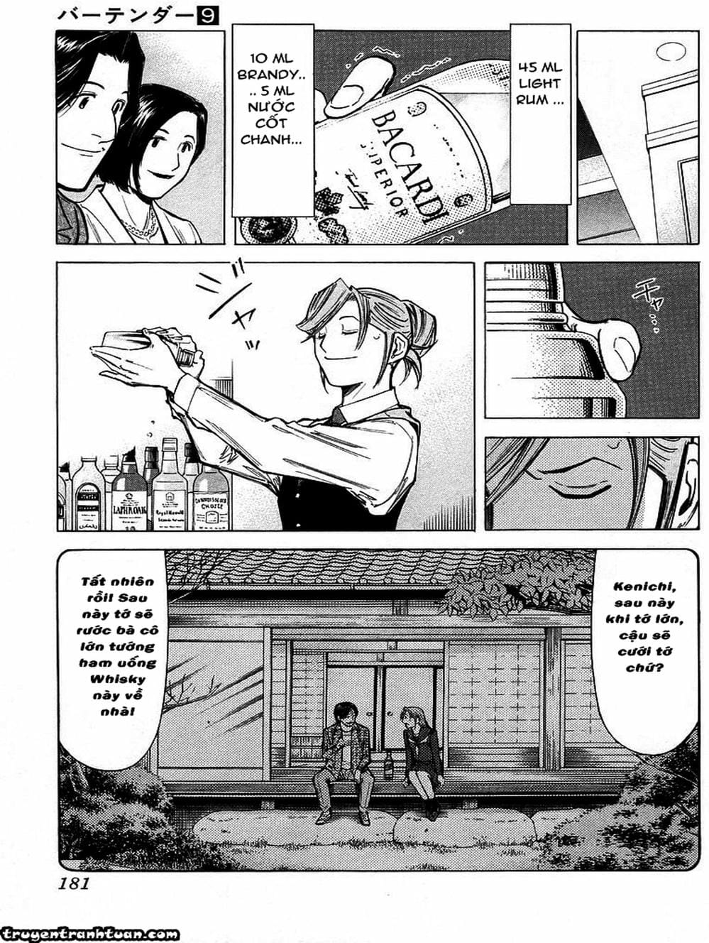 Truyện Tranh Bartender - Người Pha Chế Rượu trang 3