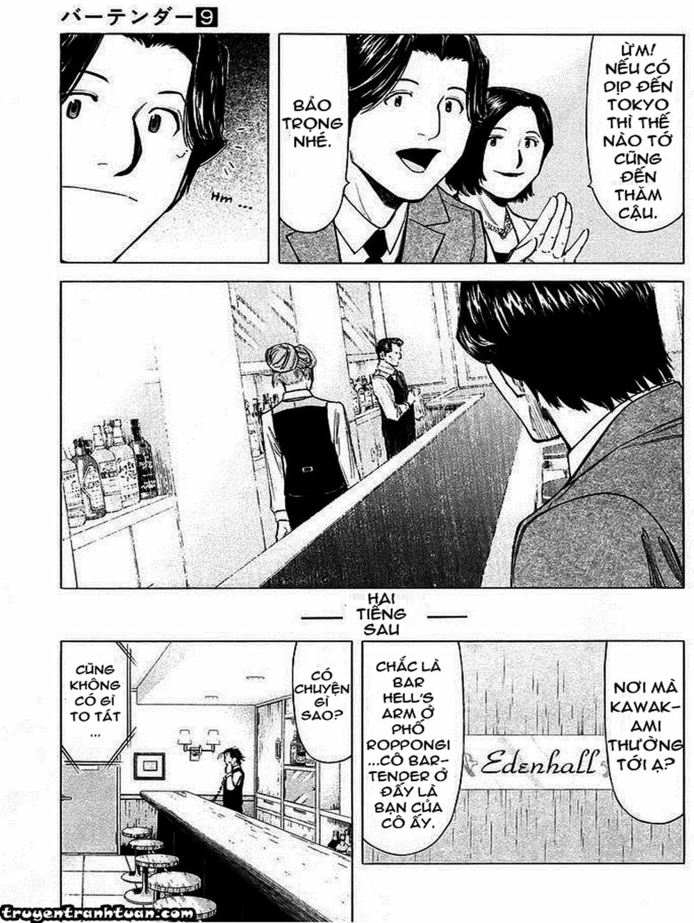Truyện Tranh Bartender - Người Pha Chế Rượu trang 3
