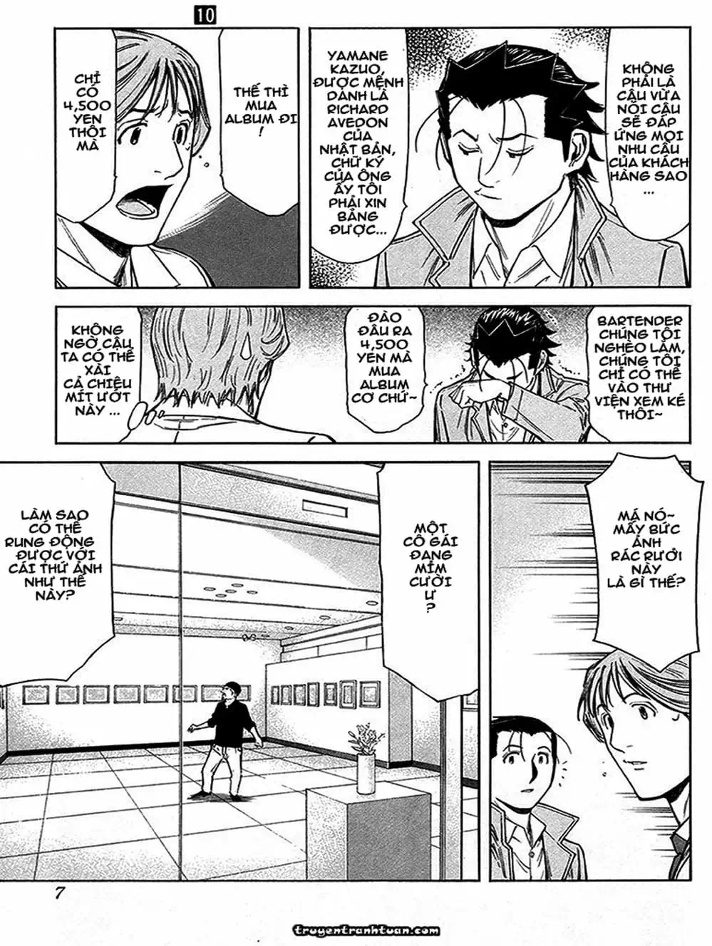 Truyện Tranh Bartender - Người Pha Chế Rượu trang 3