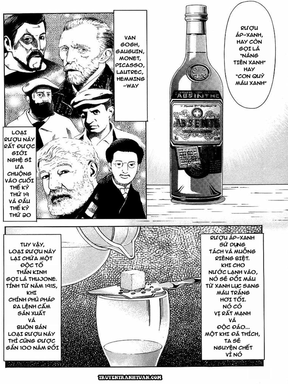Truyện Tranh Bartender - Người Pha Chế Rượu trang 3