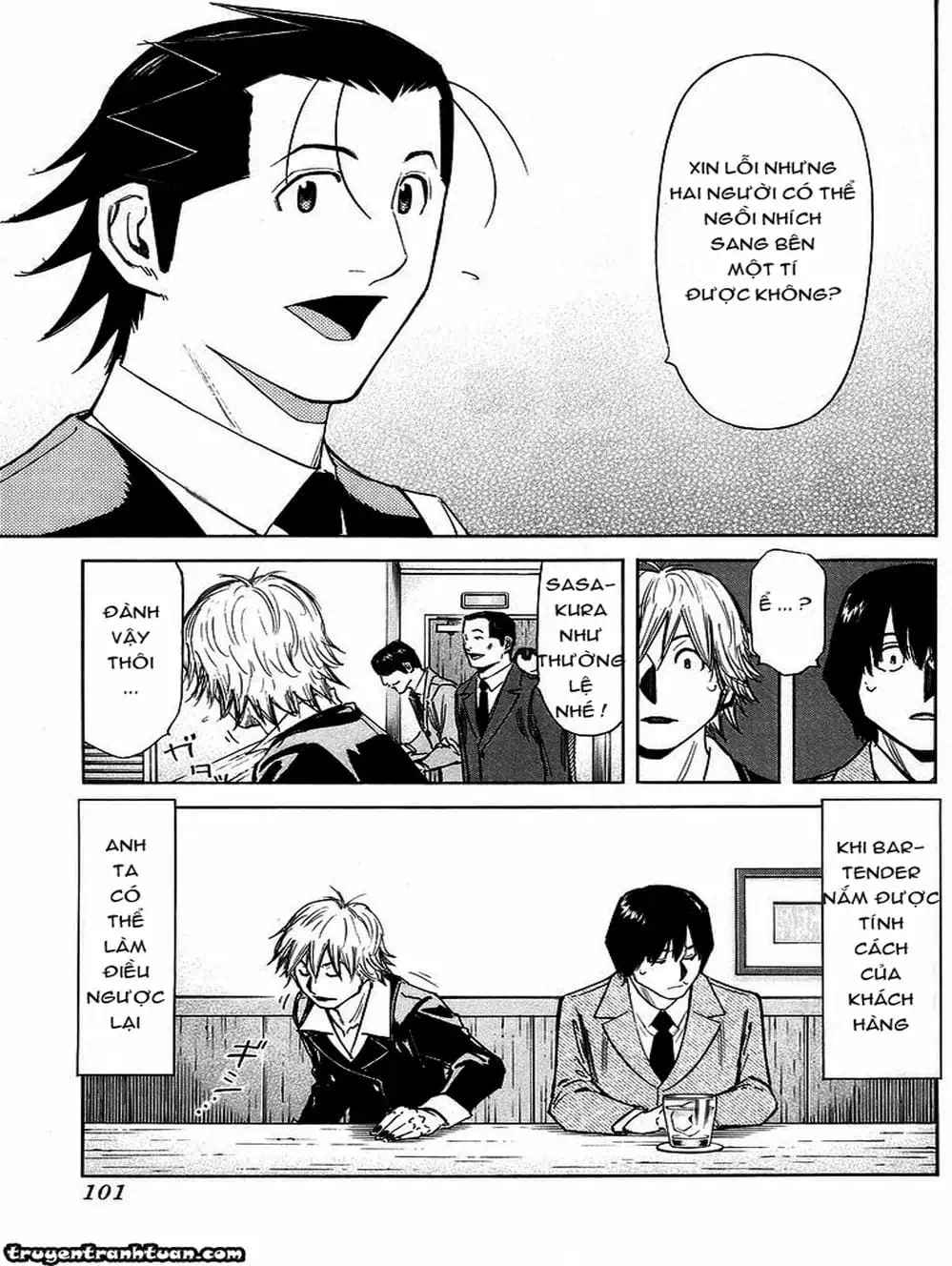Truyện Tranh Bartender - Người Pha Chế Rượu trang 3
