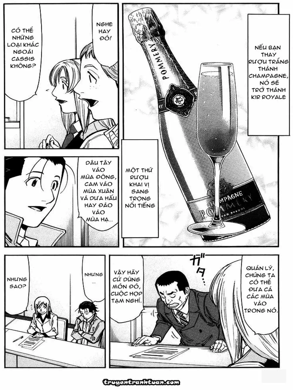 Truyện Tranh Bartender - Người Pha Chế Rượu trang 3