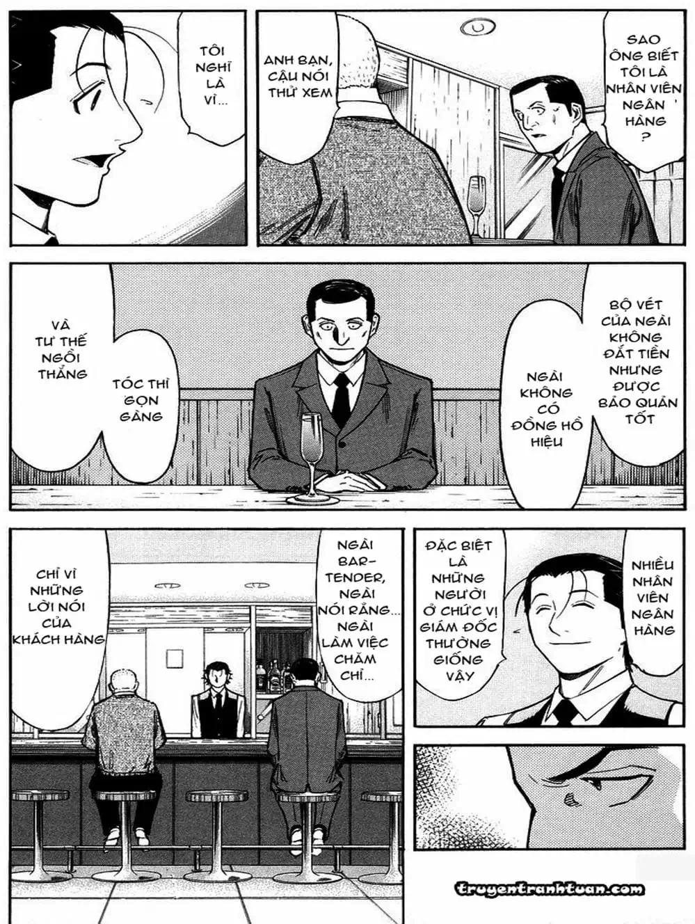 Truyện Tranh Bartender - Người Pha Chế Rượu trang 3
