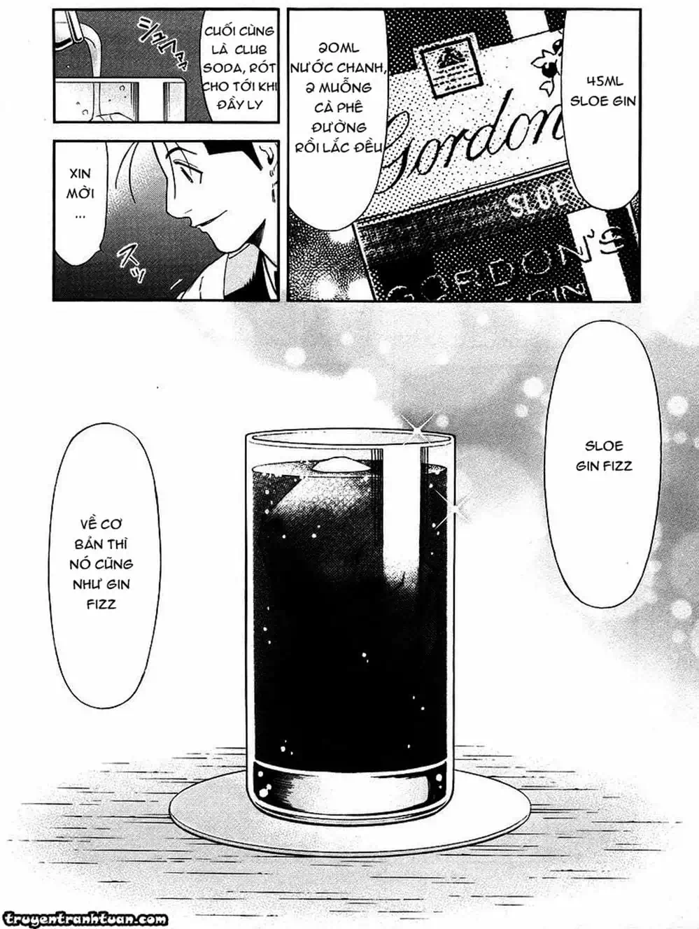 Truyện Tranh Bartender - Người Pha Chế Rượu trang 3