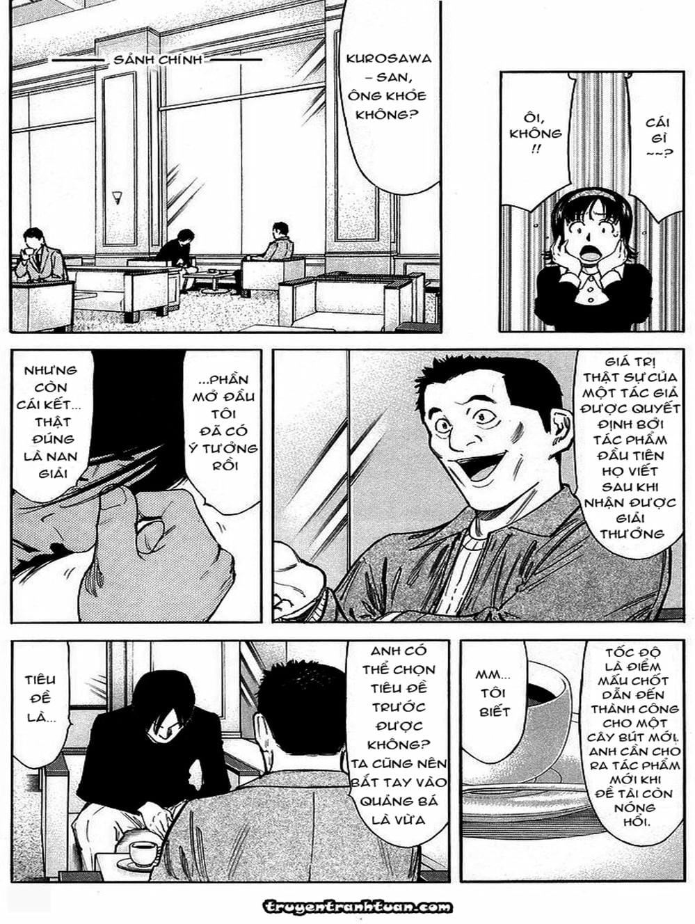 Truyện Tranh Bartender - Người Pha Chế Rượu trang 3