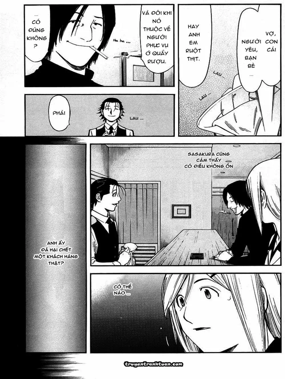 Truyện Tranh Bartender - Người Pha Chế Rượu trang 3